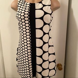 Aryeh polka dot short dress size L $15